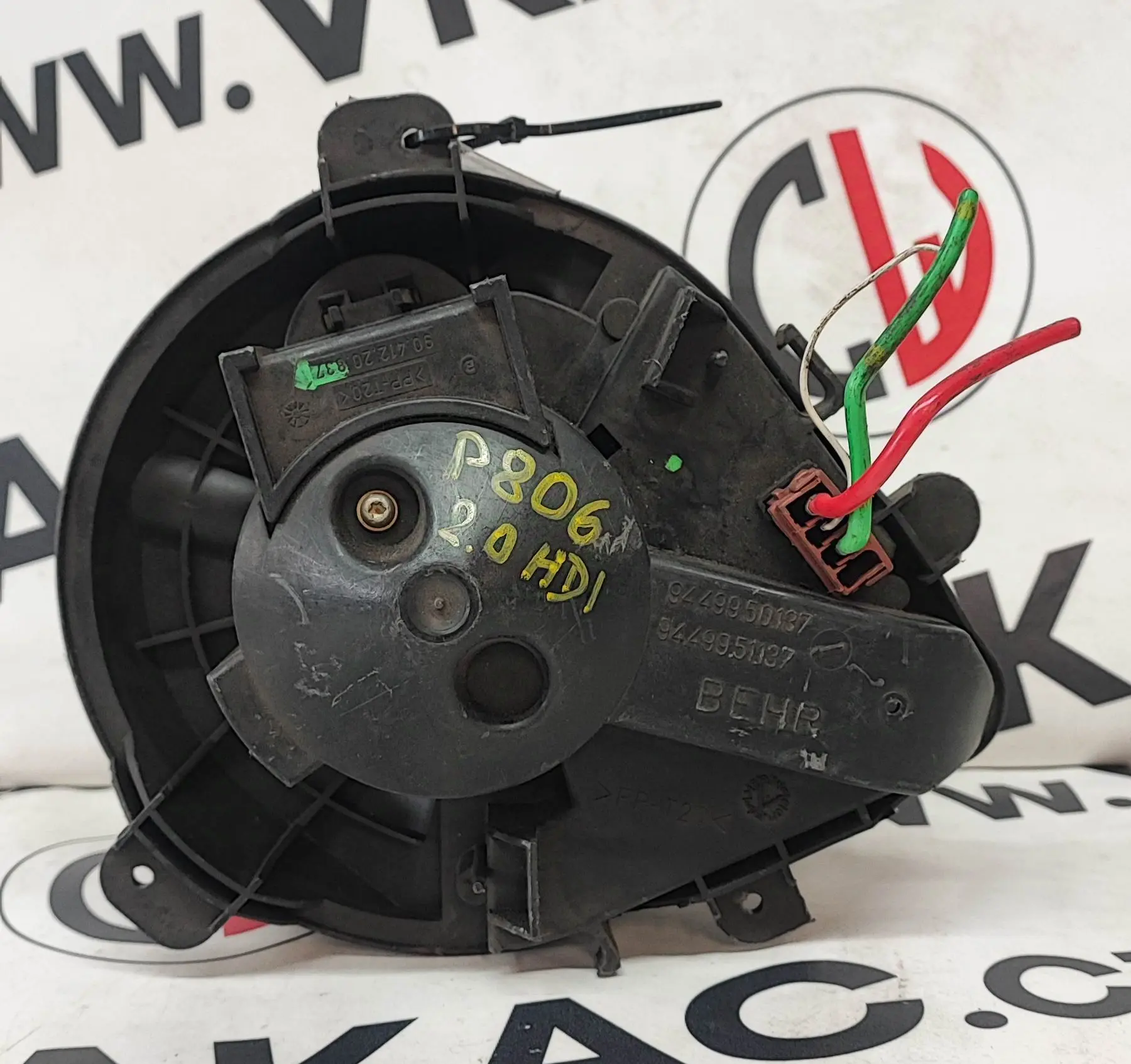 Ventilátory topeni 2.0 HDI – Peugeot 806 1994-2002