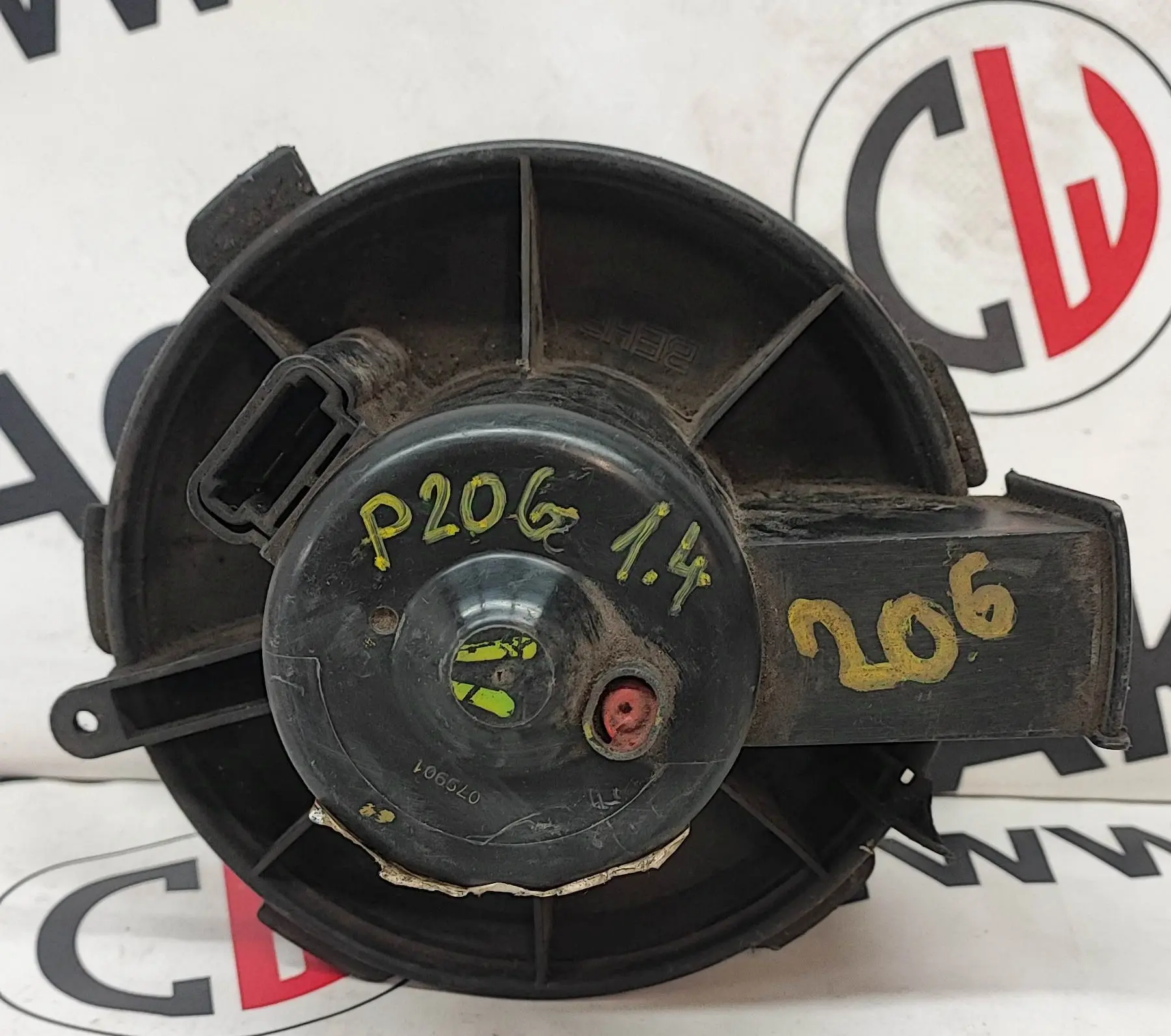 Ventilátor topení 1.4 – Peugeot 206 1998-2009