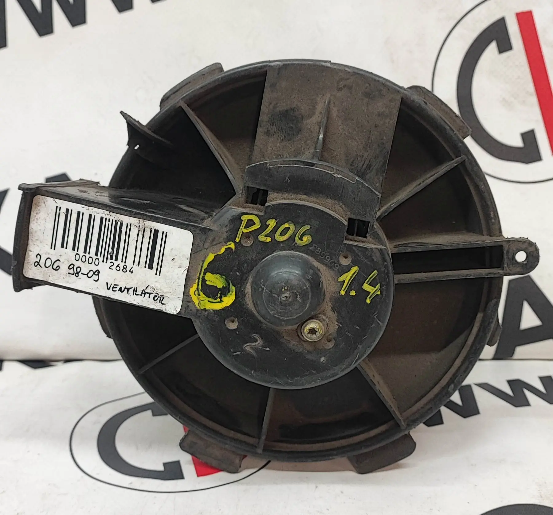 Ventilátor topení 1.4 – Peugeot 206 1998-2009