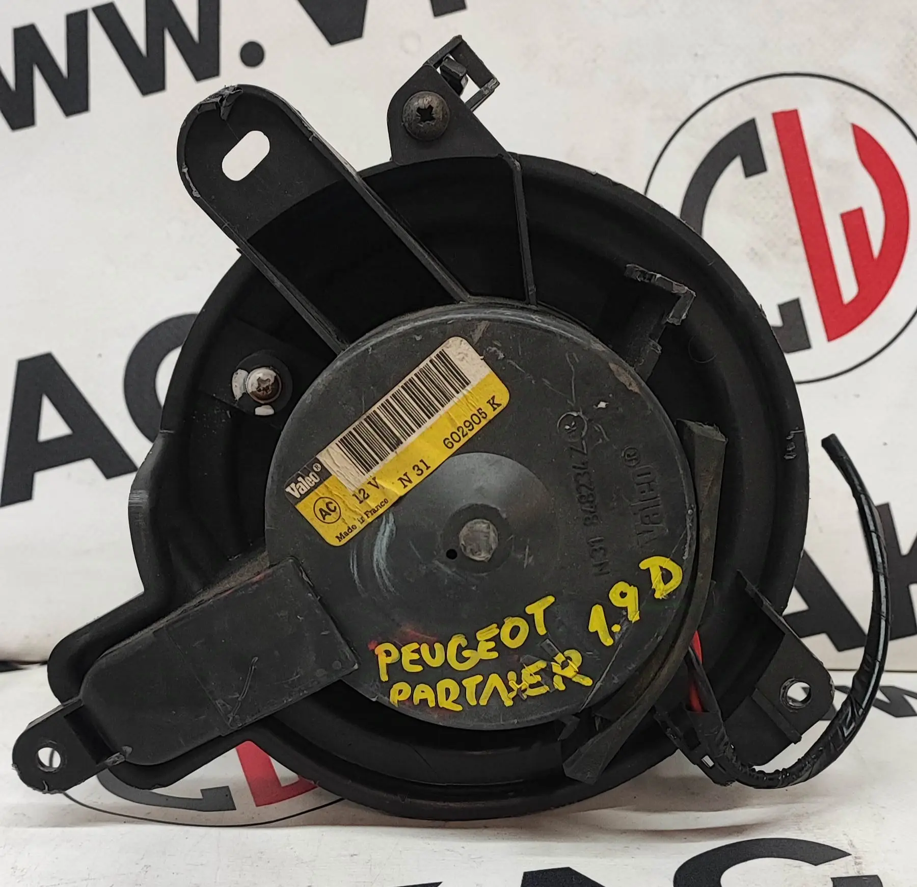 Ventilátor topení 1.9 D – Peugeot Partner 1996-2002