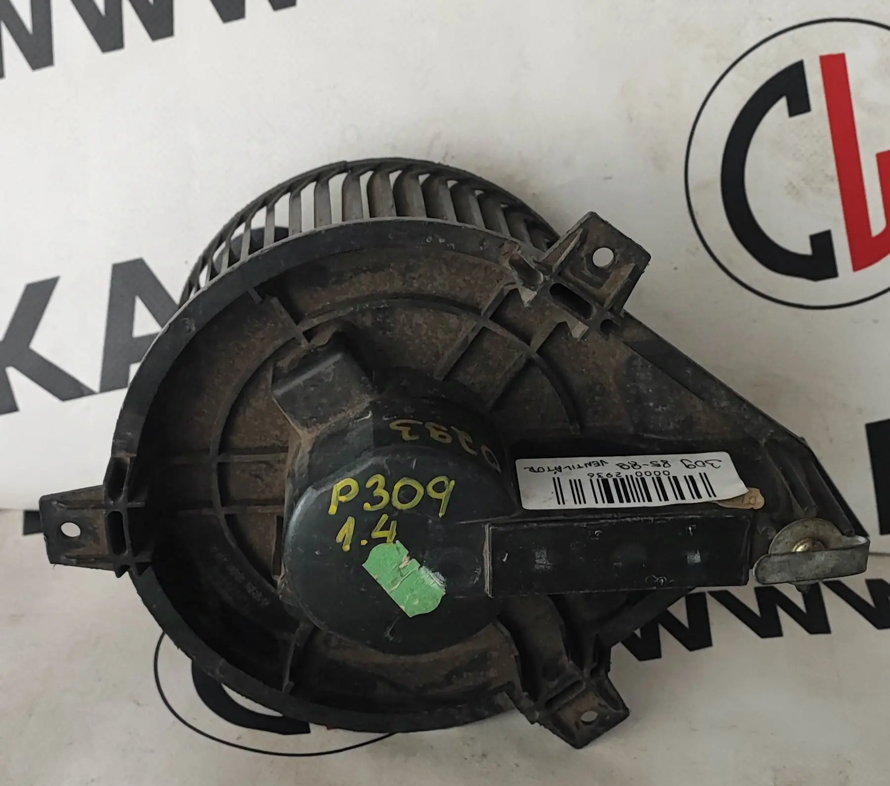Ventilátor topení 1.4 – Peugeot 309 1985-1993