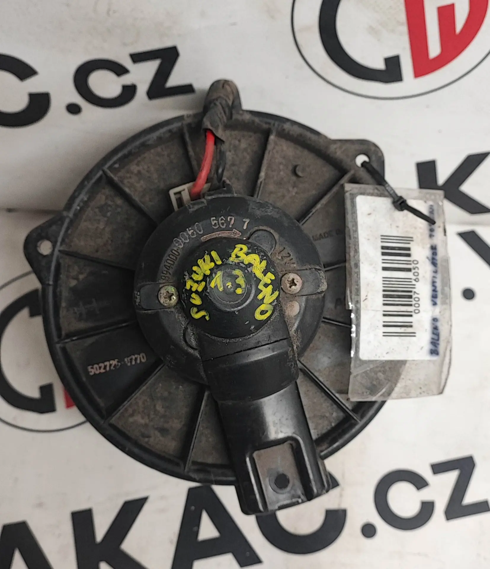 Ventilátor topení 1.3 16V – Suzuki Baleno 1995-2002