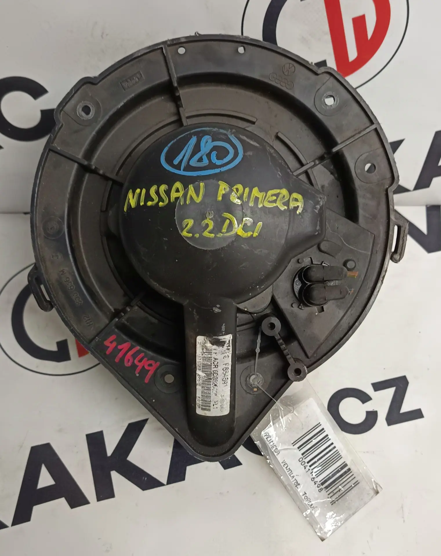 Ventilátor topení 2.2 DCi – Nissan Primera 2002-2008