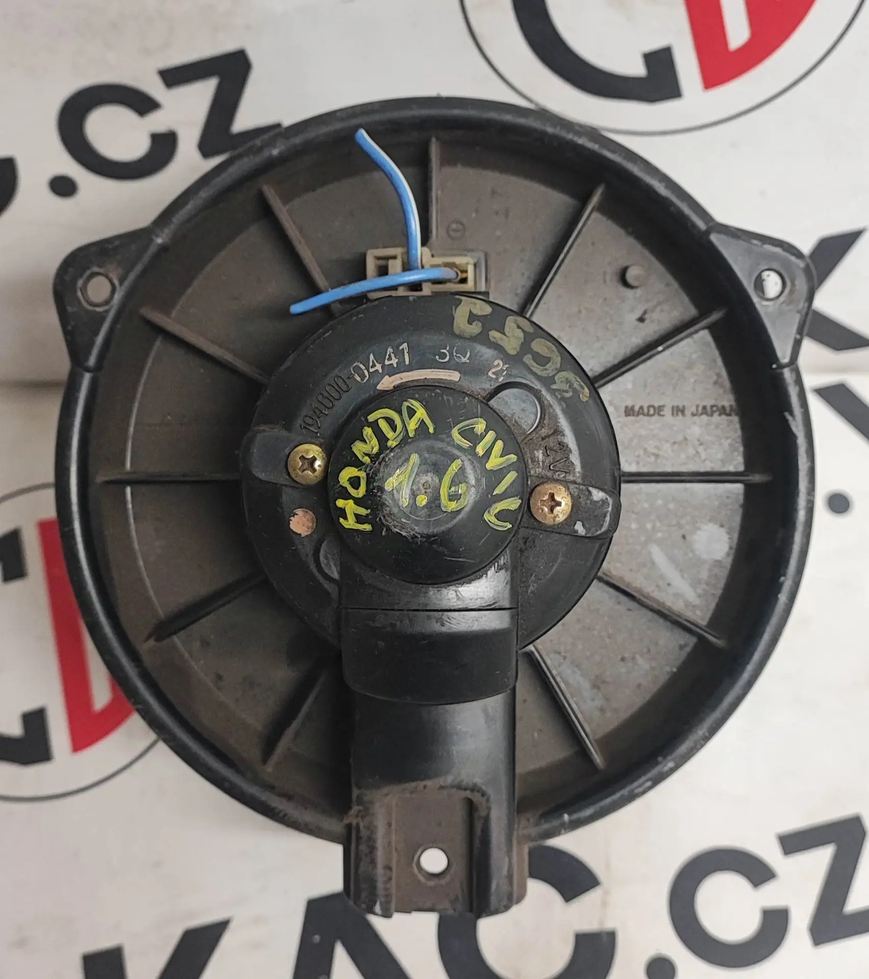 Ventilátor topení 1.6 VTi – Honda Civic 1991-1995