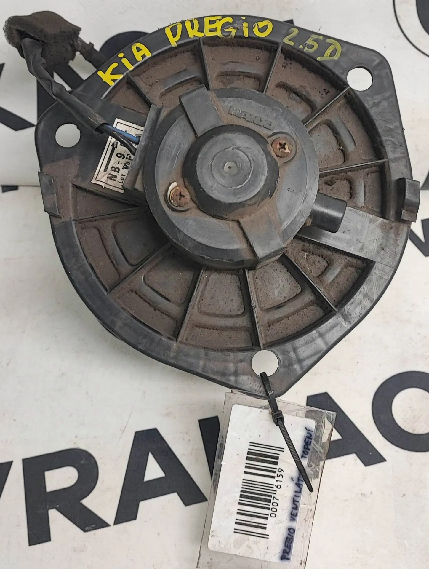 Ventilátor topení 2.5 D – Kia Pregio 1995-2004