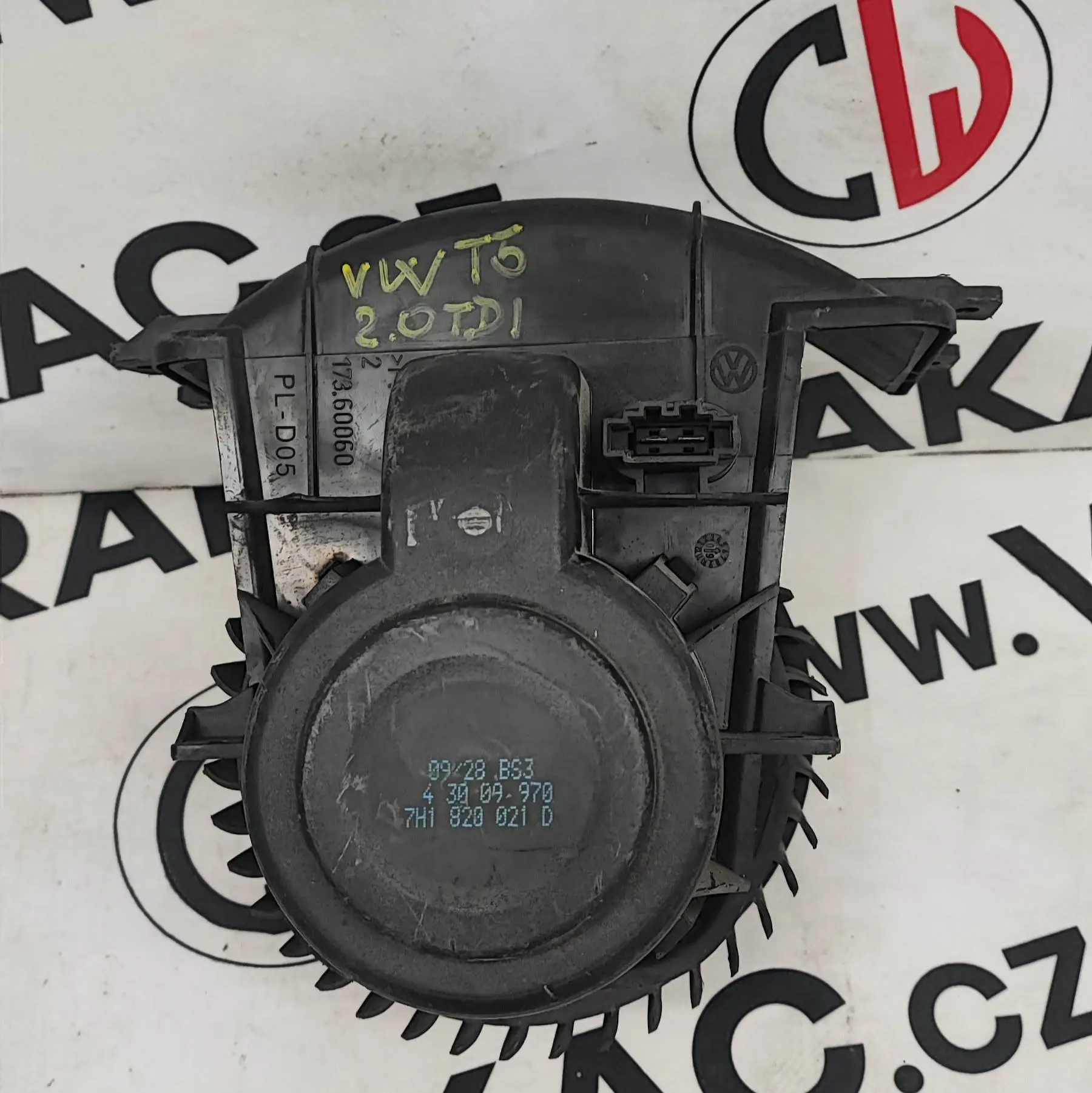 Ventilátor topení 2.0 TDI – Volkswagen Transporter T5 2003-2016