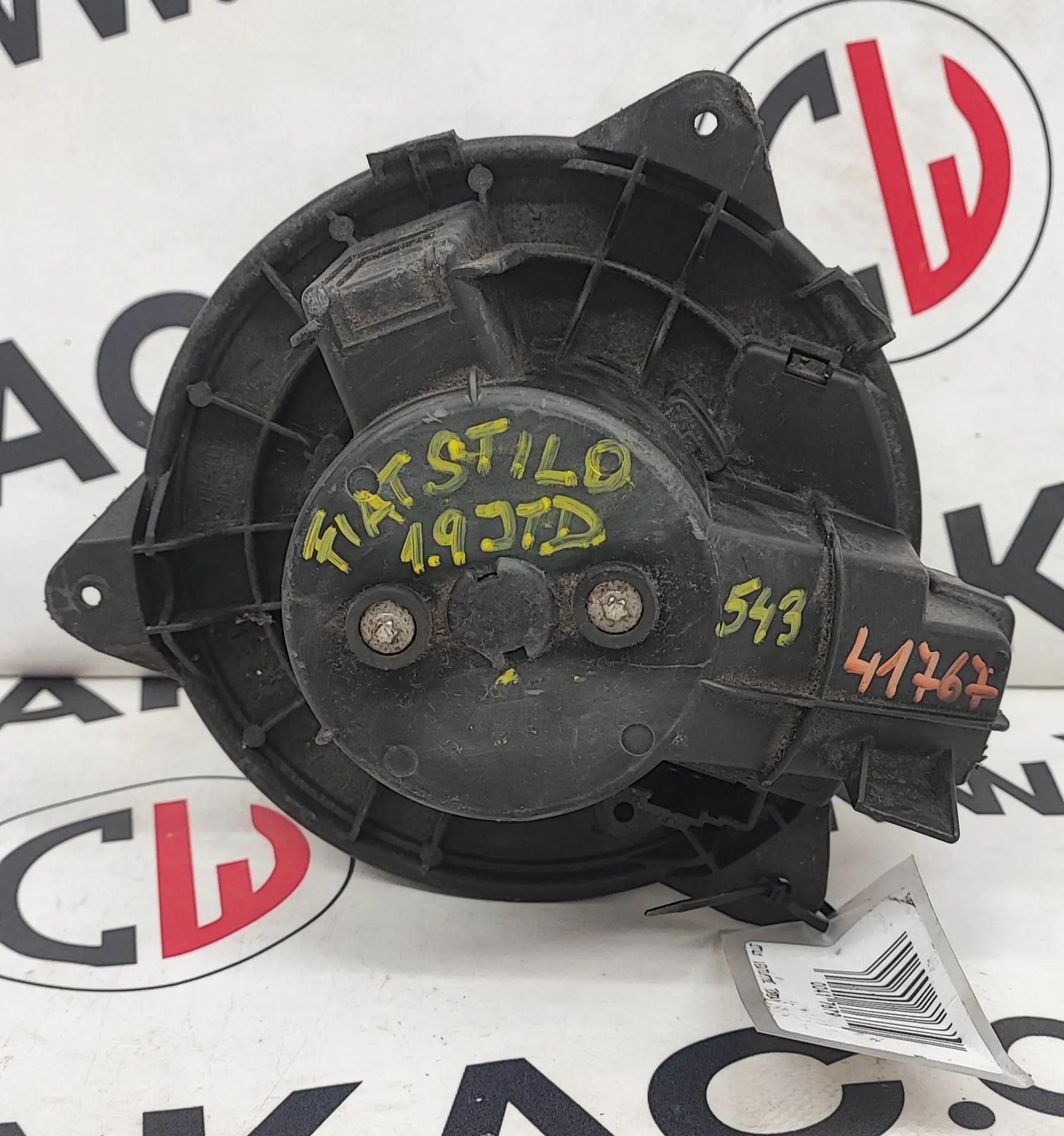 Ventilátor topení 1.9 JTD, 192A1.000 – Fiat Stilo 2001-2008