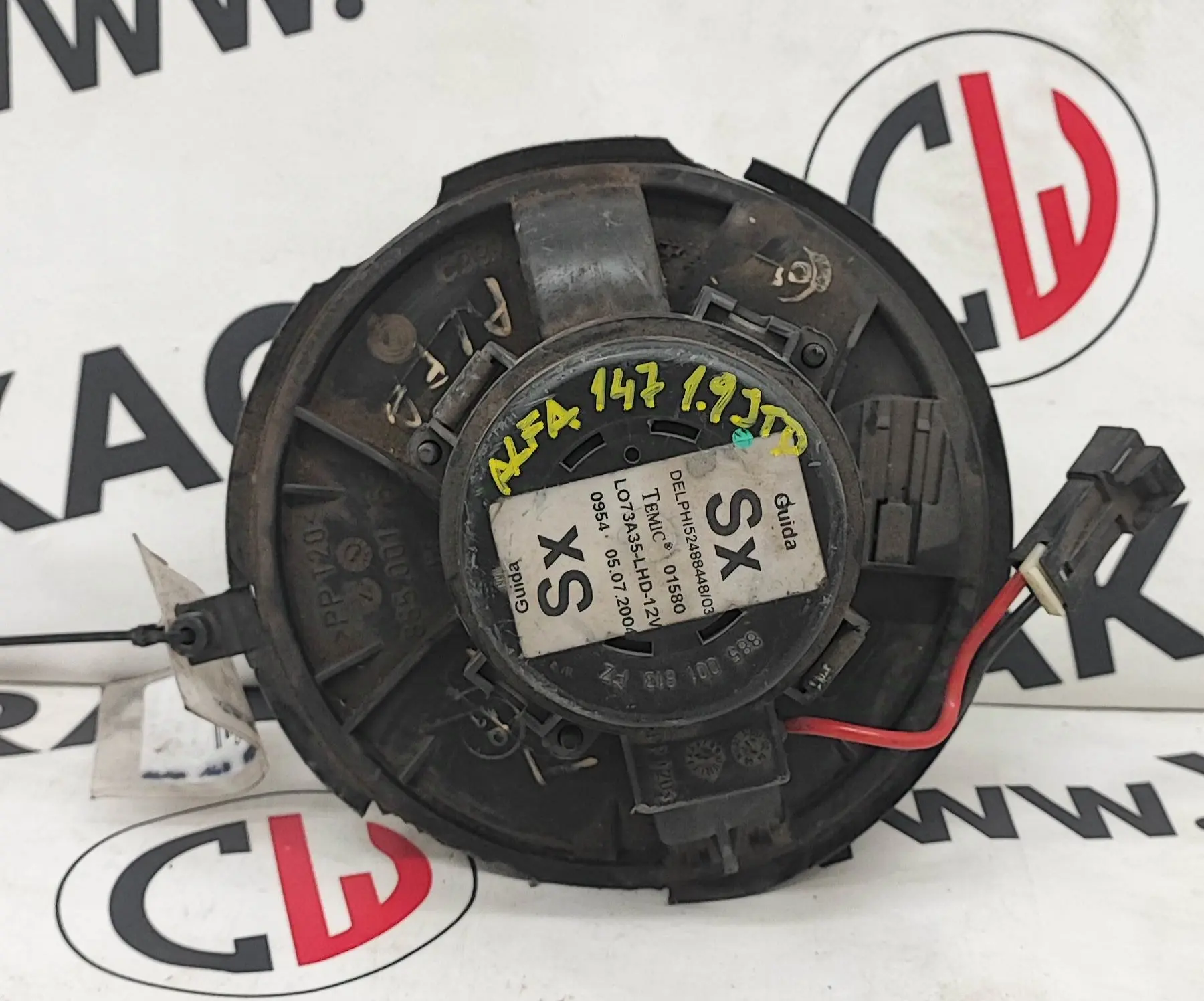 Ventilátor topení 1.9 JTD – Alfa Romeo 147 2000-2010