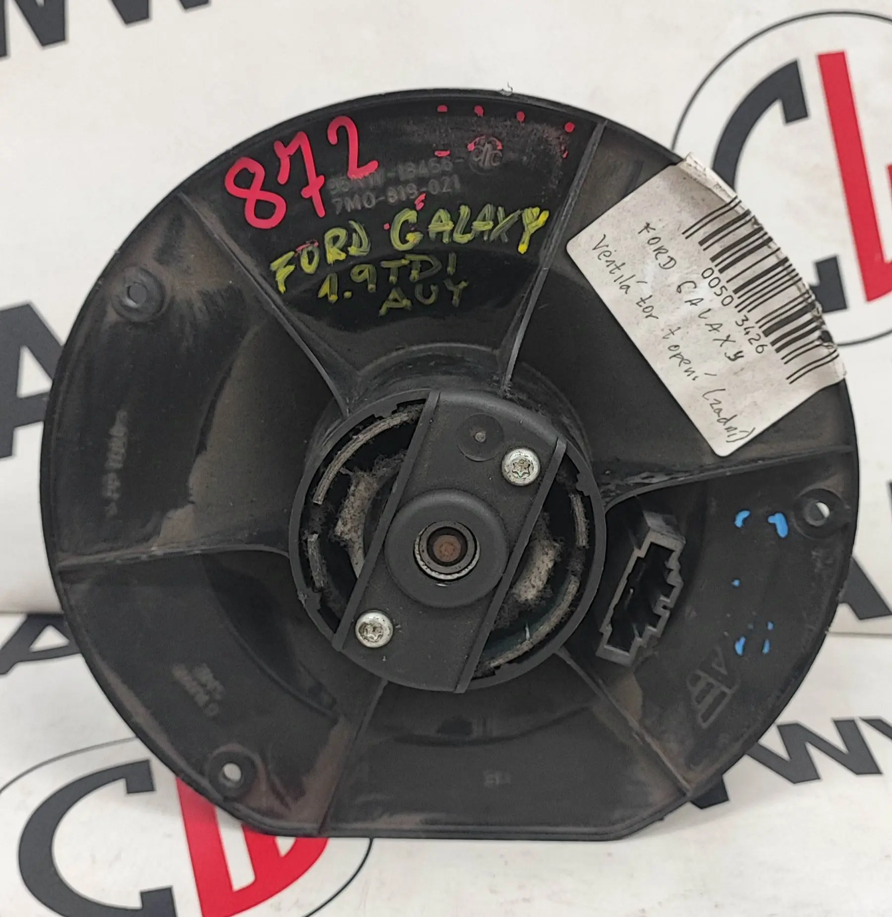 Ventilátor topení zadní 1.9 TDI, AUY – Ford Galaxy II 2000-2006
