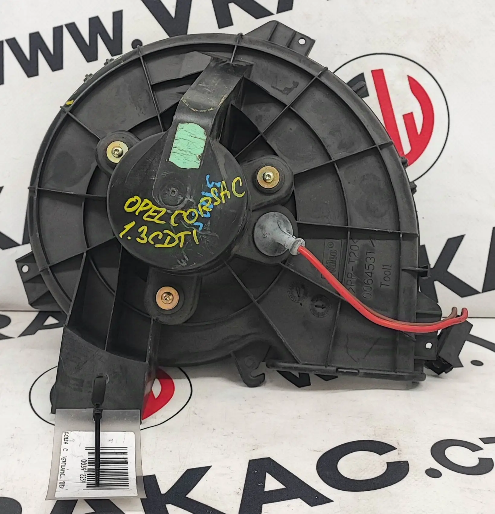 Ventilátor topení 1.3 CDTI, Z13DT – Opel Corsa C 2000 - 2006
