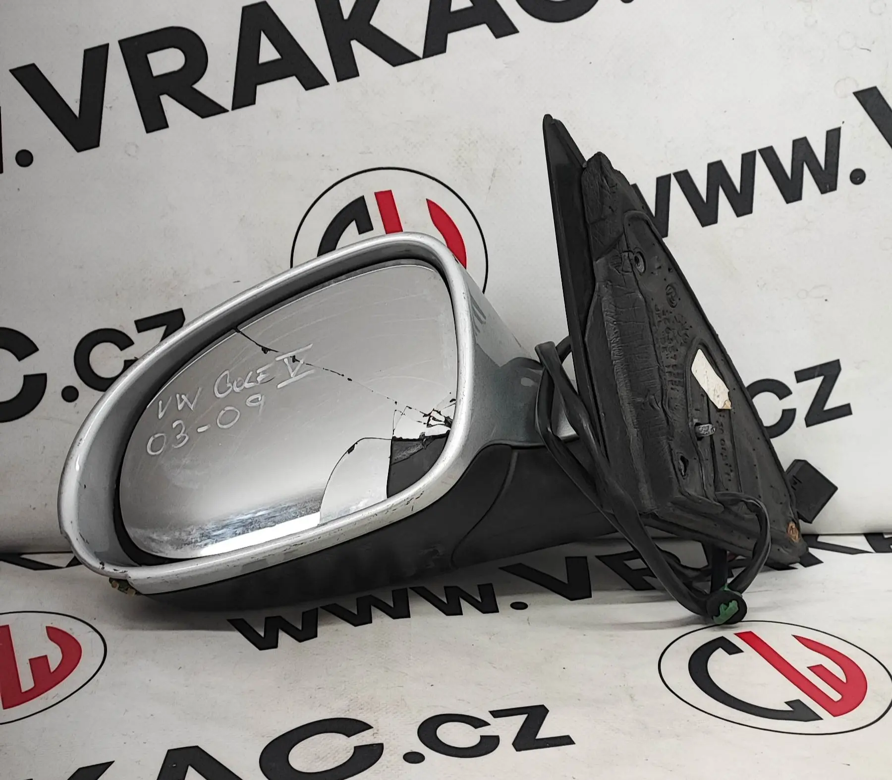 Zpětné zrcátko levé – Volkswagen Golf V 2003-2010
