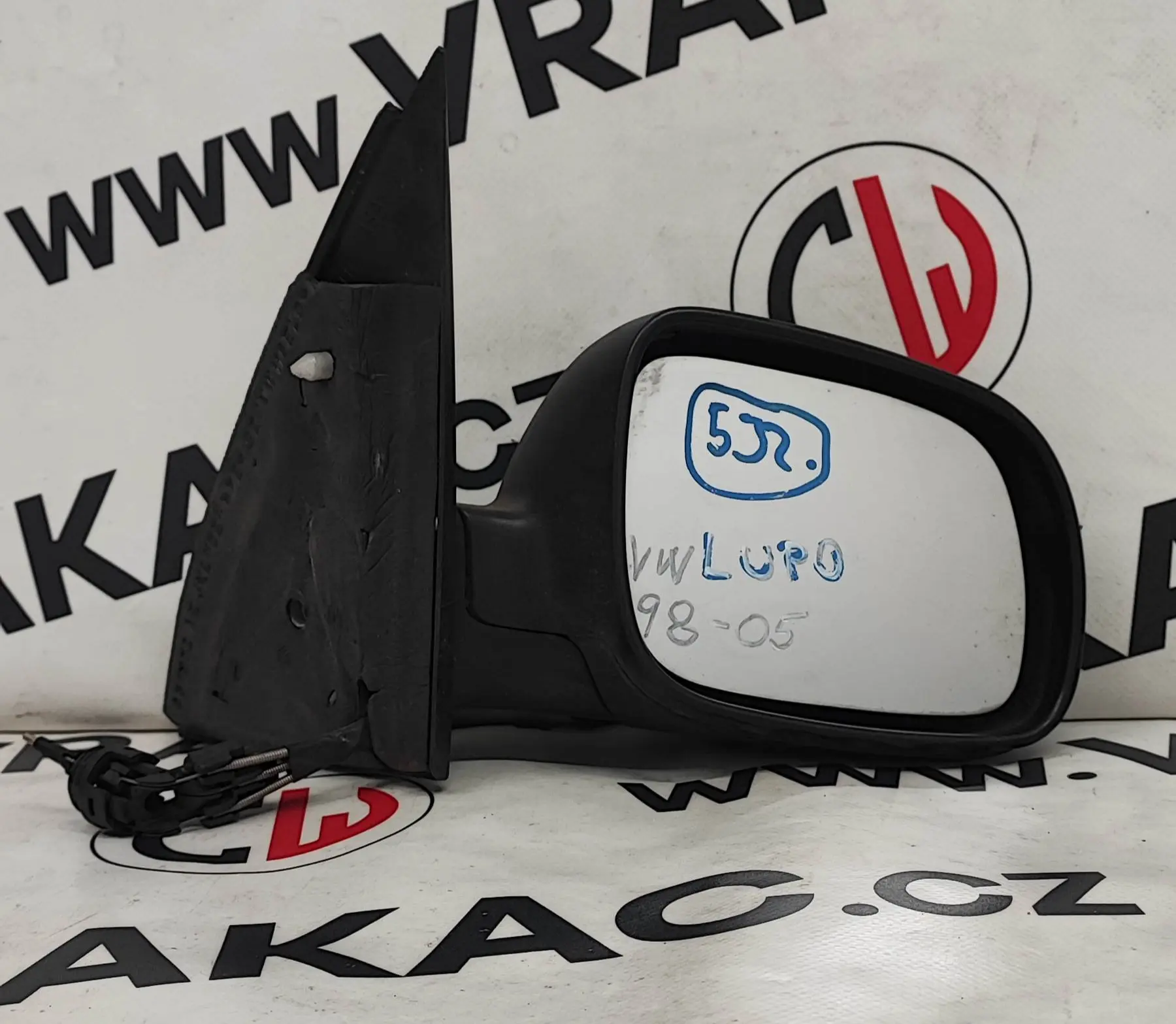 Zpětné zrcátko pravé – Volkswagen Lupo 1998-2005