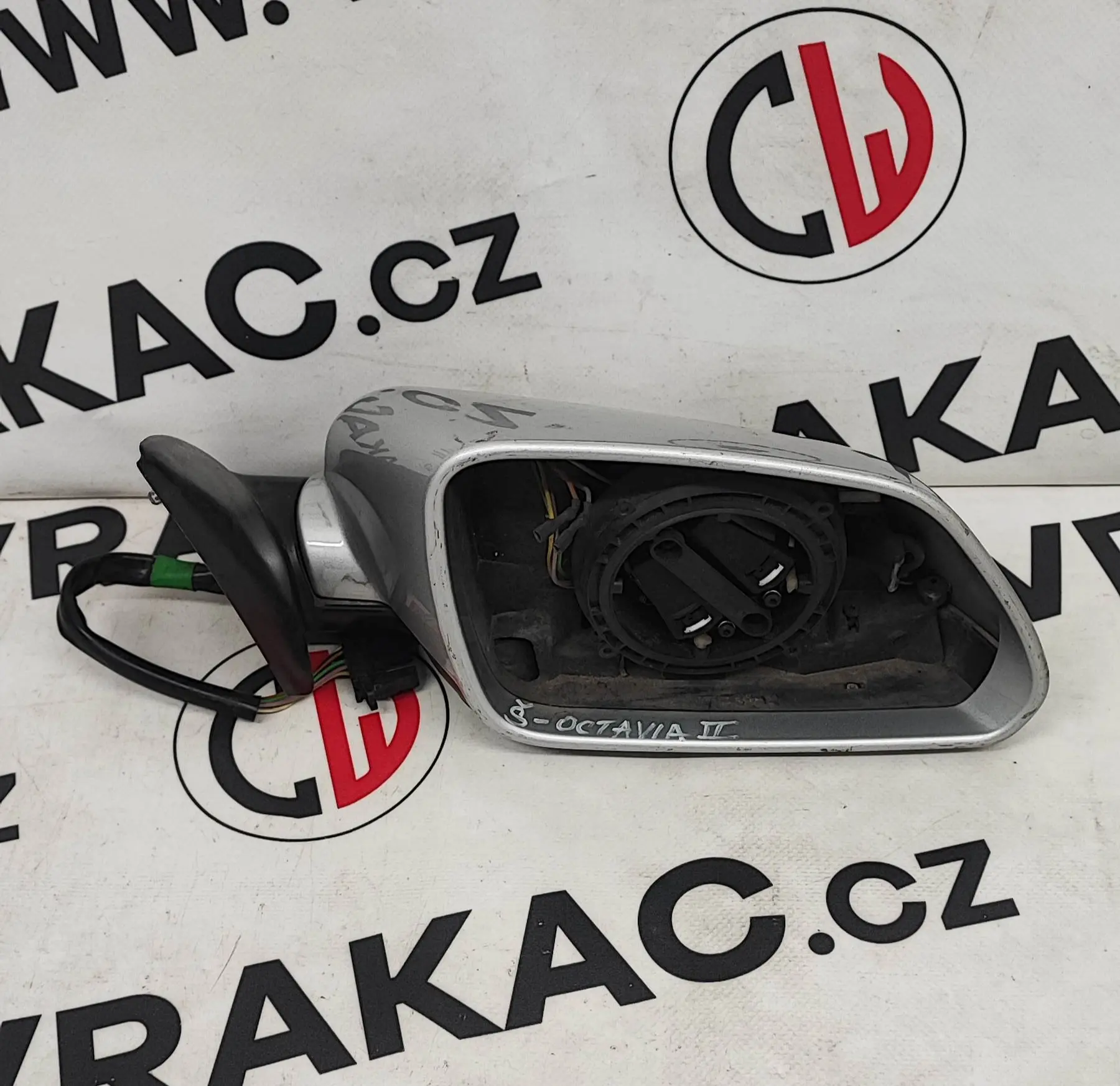 Zpětné zrcátko pravé – Škoda Octavia II 2004-2008