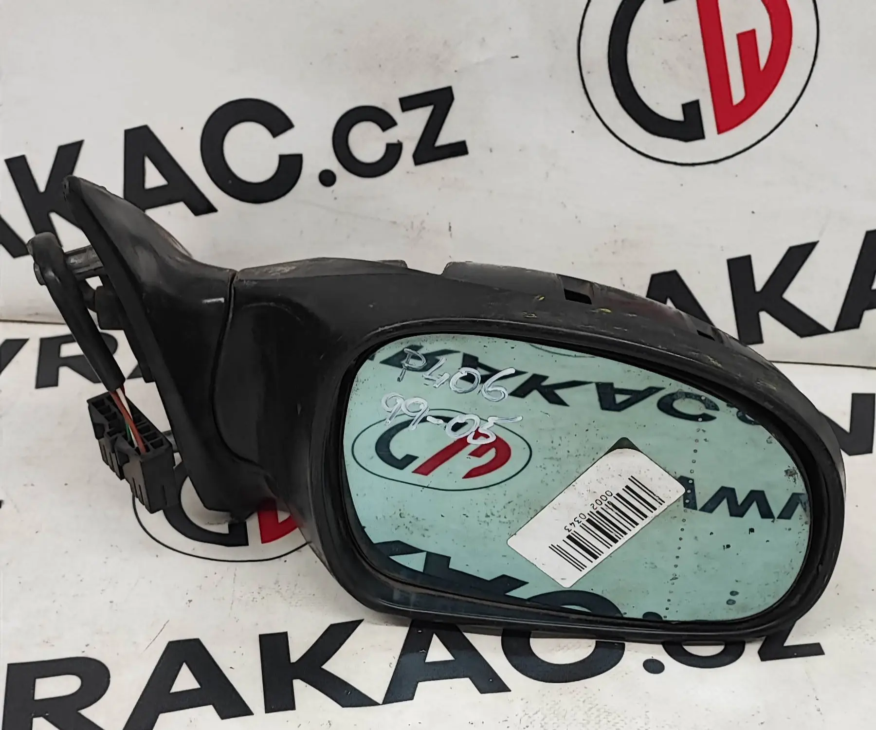 Zpětné zrcátko pravé – Peugeot 406 1999-2005