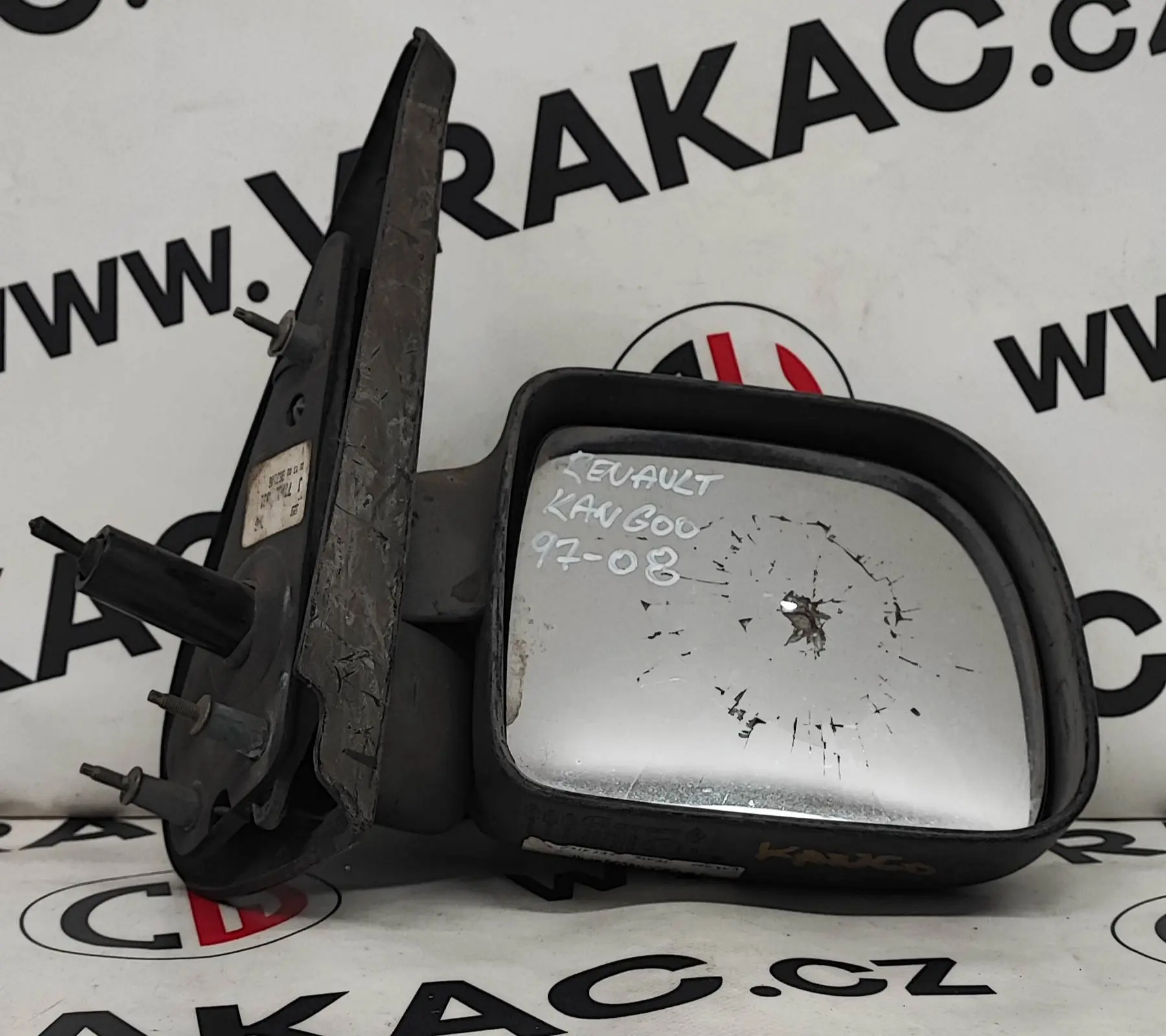 Zpětné zrcátko pravé – Renault Kangoo 1997-2008