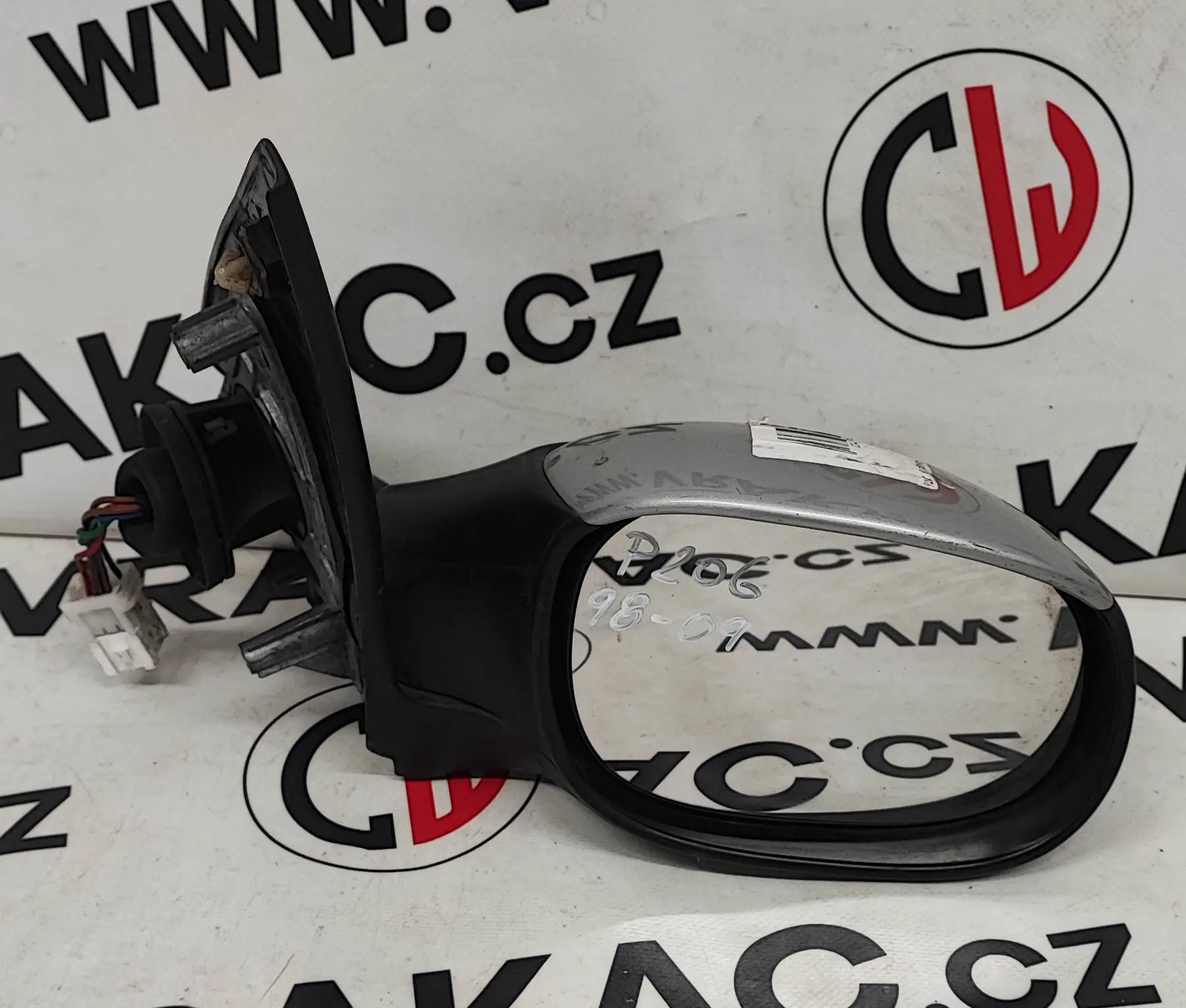 Zpětné zrcátko pravé – Peugeot 206 1998-2009