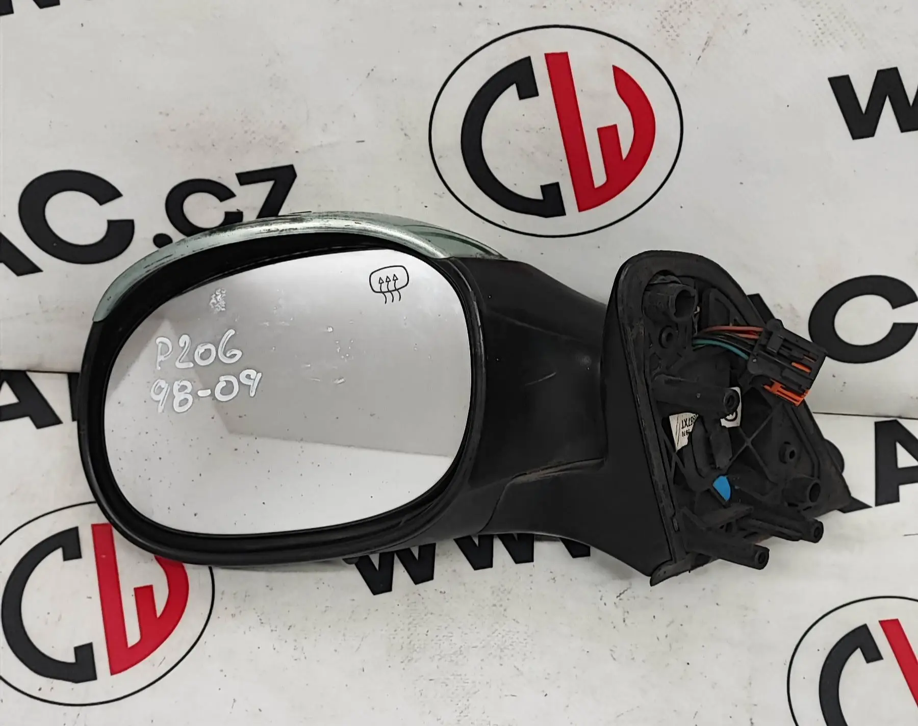 Zpětné zrcátko levé – Peugeot 206 1998-2009