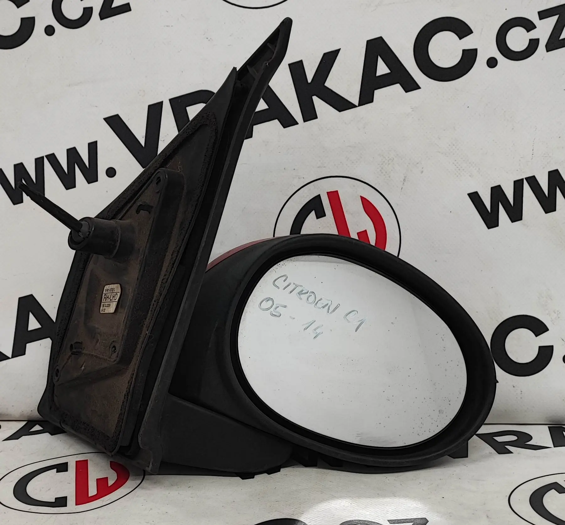 Zpětné zrcátko pravé – Citroen C1 2005-2014