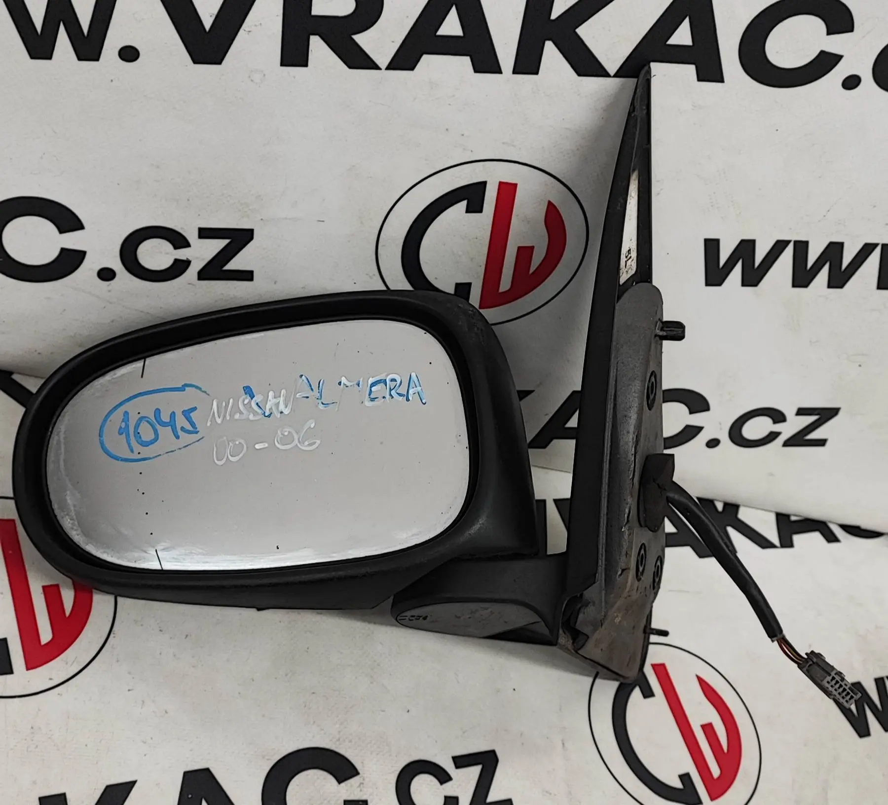 Zpětné zrcátko levé – Nissan Almera 2000-2006