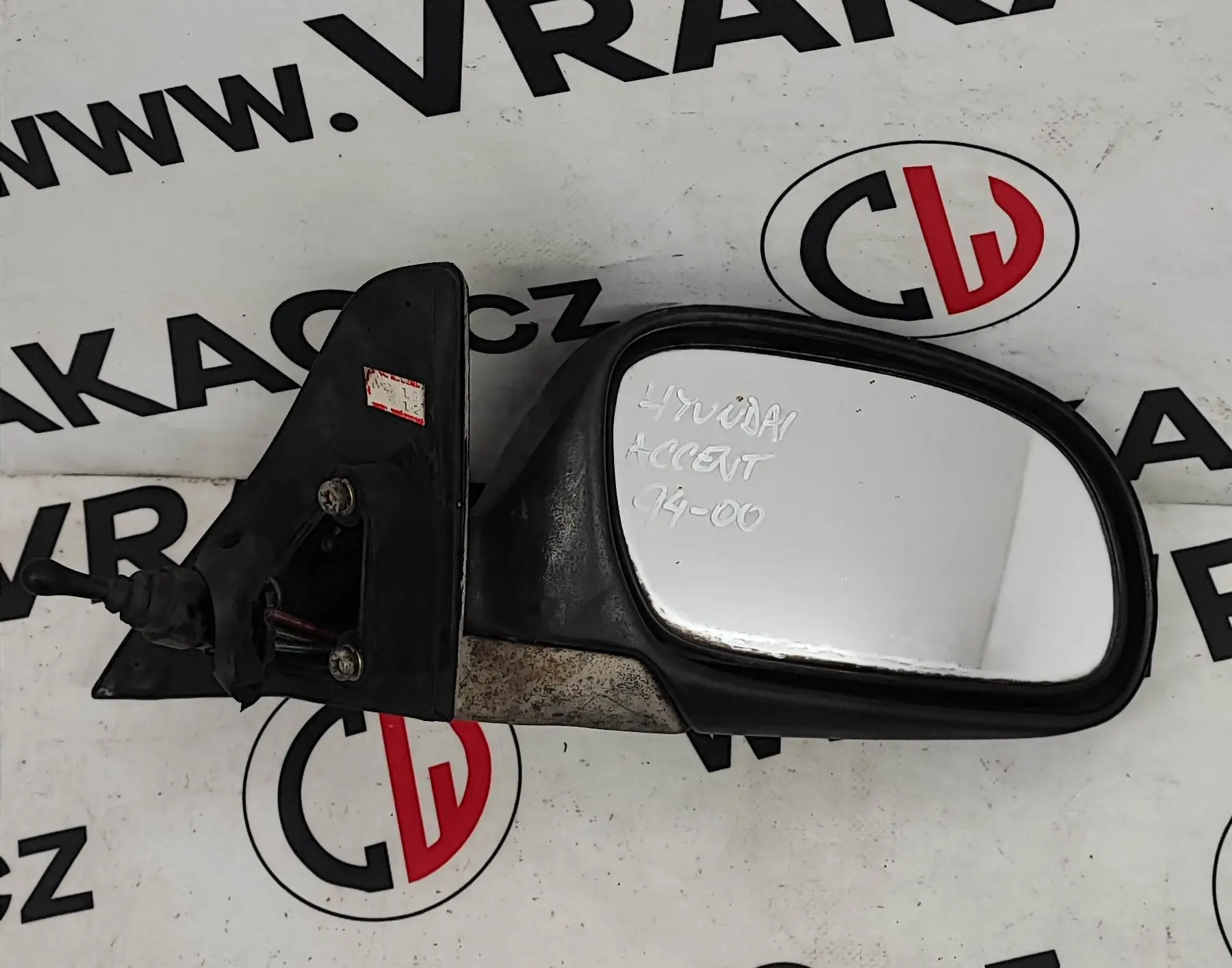 Zpětné zrcátko pravé – Hyundai Accent I 1994-2000
