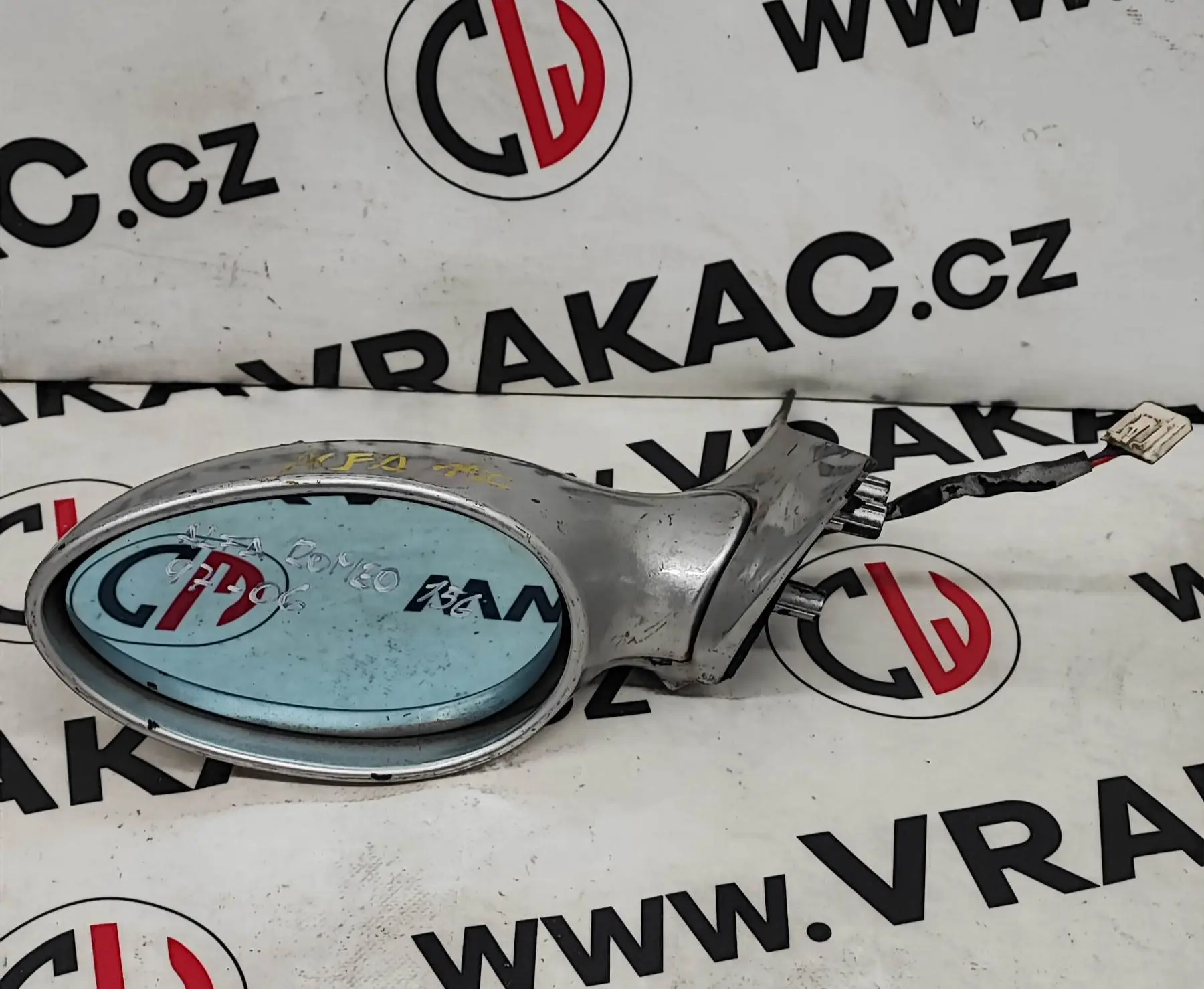 Zpětné zrcátko levé – Alfa Romeo 156 1997-2006