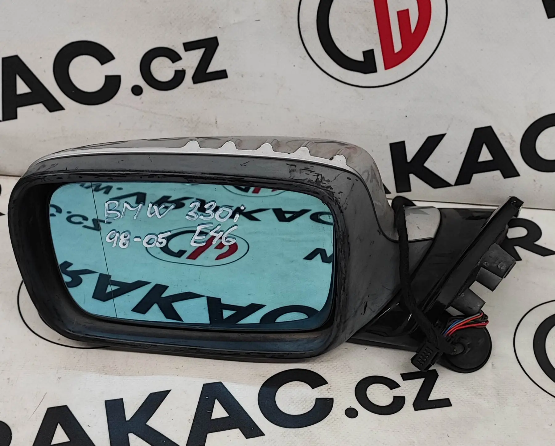 Zpětné zrcátko levé 330i – BMW 3 E46 1998-2005