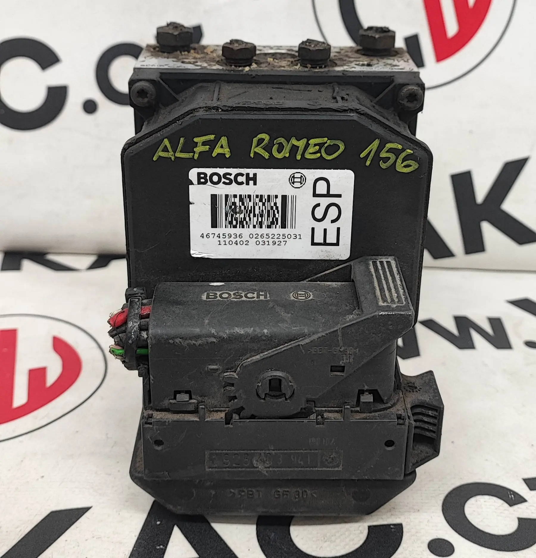 Řídící jednotka ABS (46745936) – Alfa Romeo 156 1997-2006