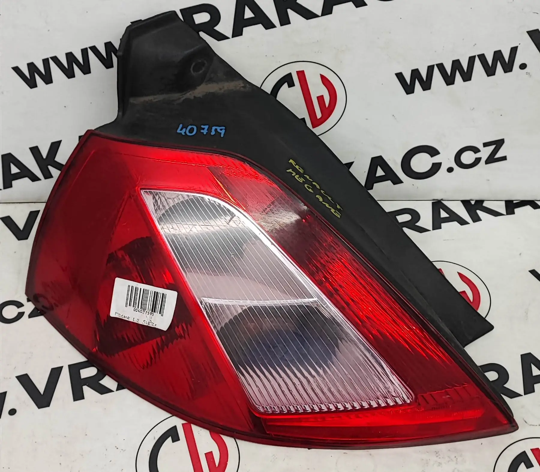 Světlomet zadní levý (8200073236) – Renault Megane II 2002-2008