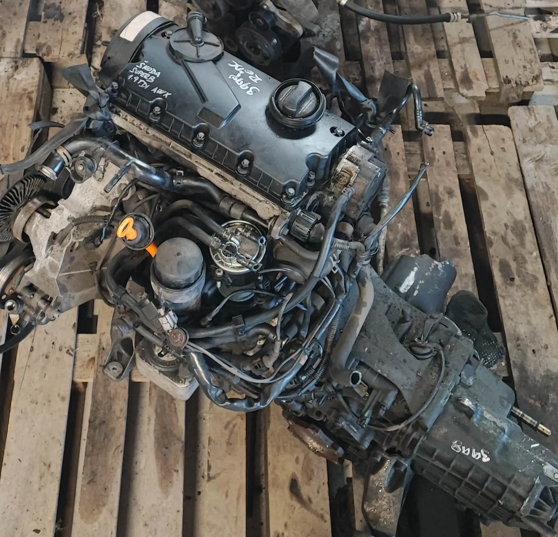 Motor 1.9 TDI, AWX – Škoda Superb 2001-2008