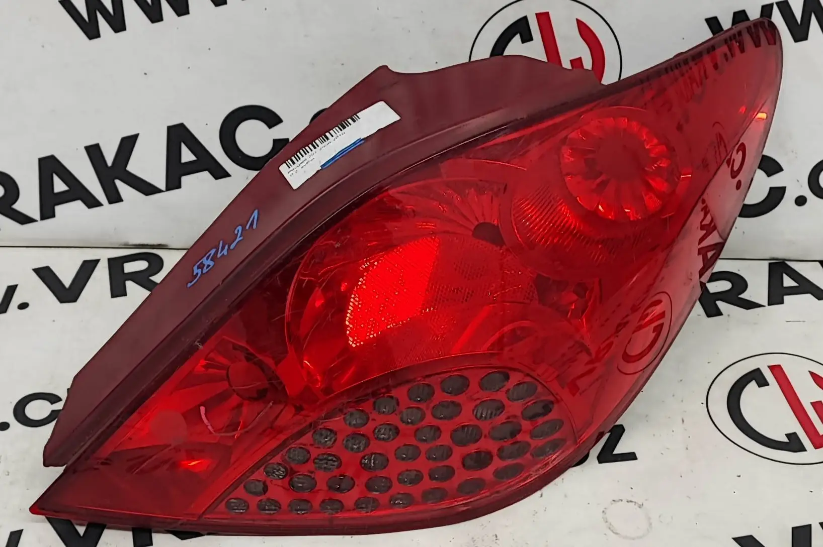 Světlomet zadní pravý (9649986580) – Peugeot 207 2006-2010