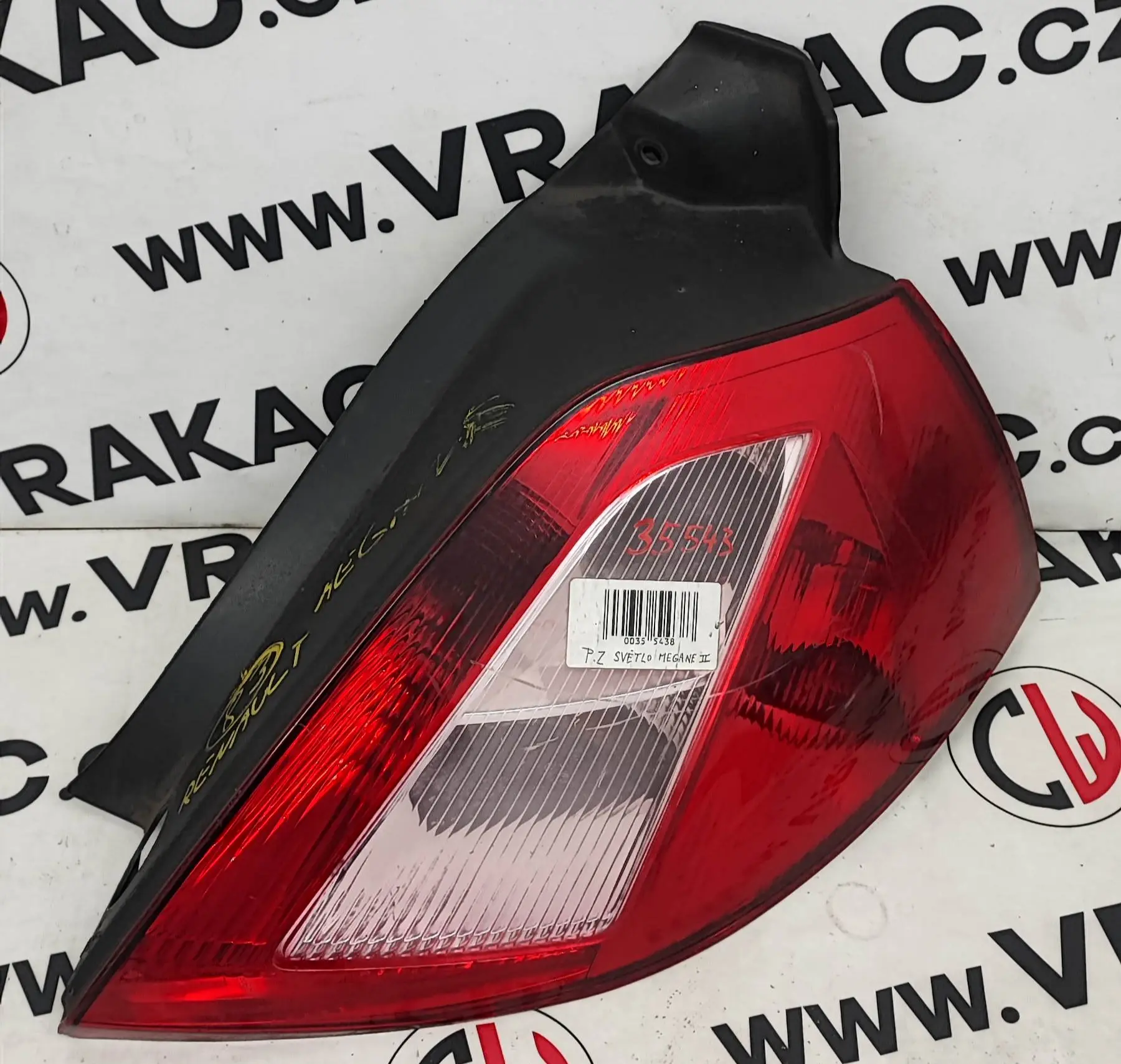 Světlomet zadní pravý (8200073237) – Renault Megane II 2002-2008