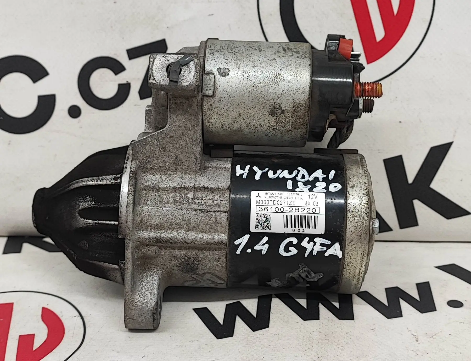 Startér 1.4, G4FA – Hyundai ix20 2010-2019