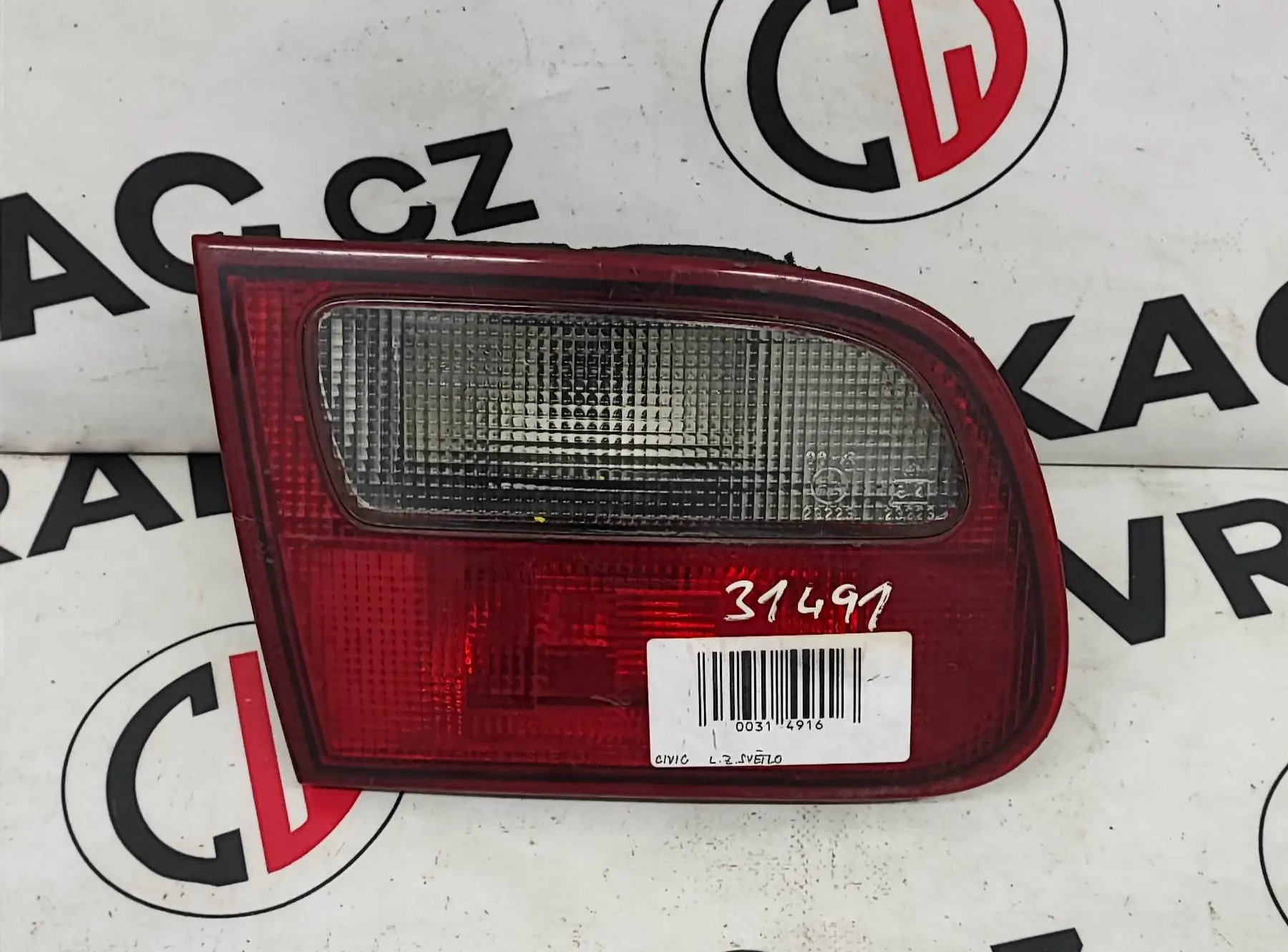 Světlomet zadní vnitřní levé – Honda Civic 1991-1995