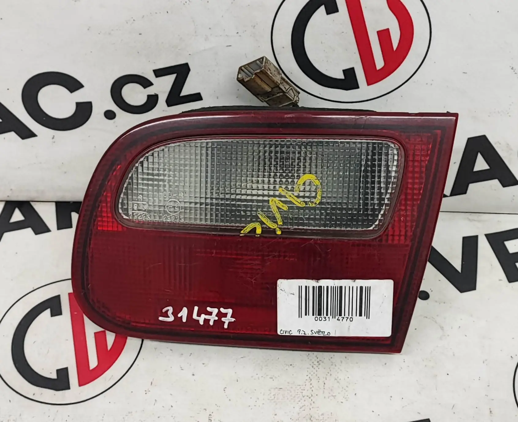 Světlomet zadní pravý vnitřní – Honda Civic 1991-1995
