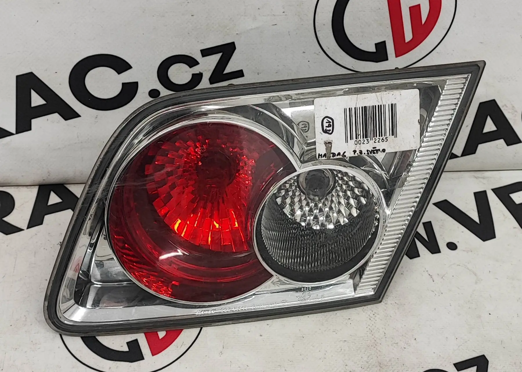 Světlomet zadní pravý vnitřní – Mazda 6 2002-2007