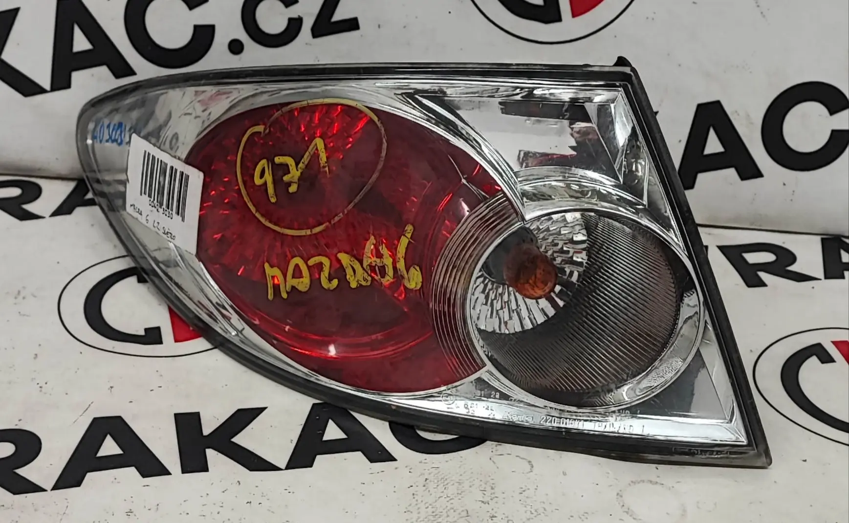 Světlomet zadní levý – Mazda 6 2002-2007