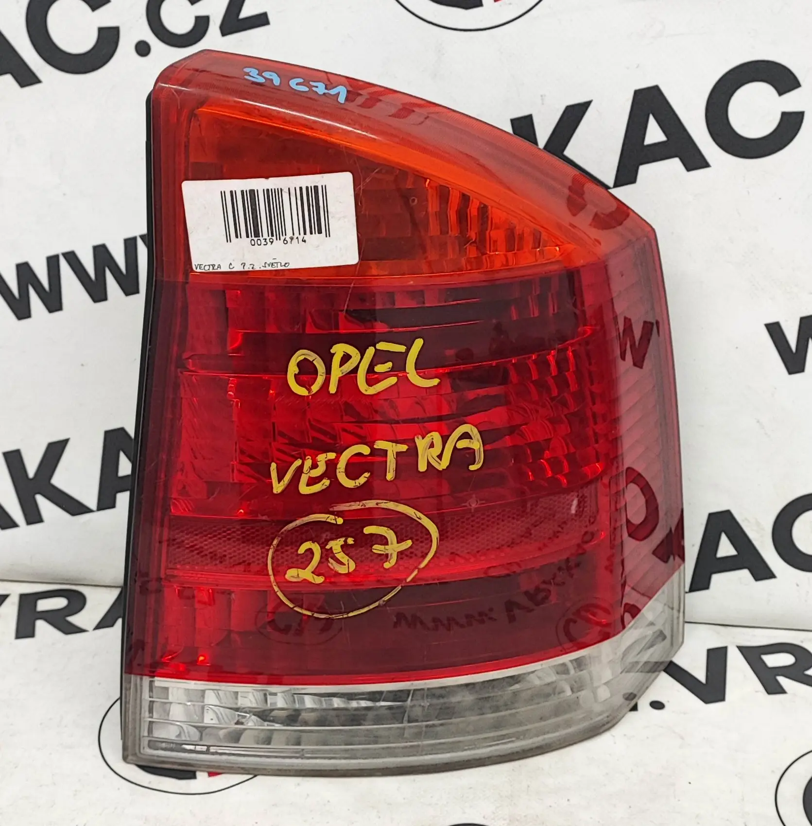 Světlomet zadní pravý – Opel Vectra C 2002 - 2009