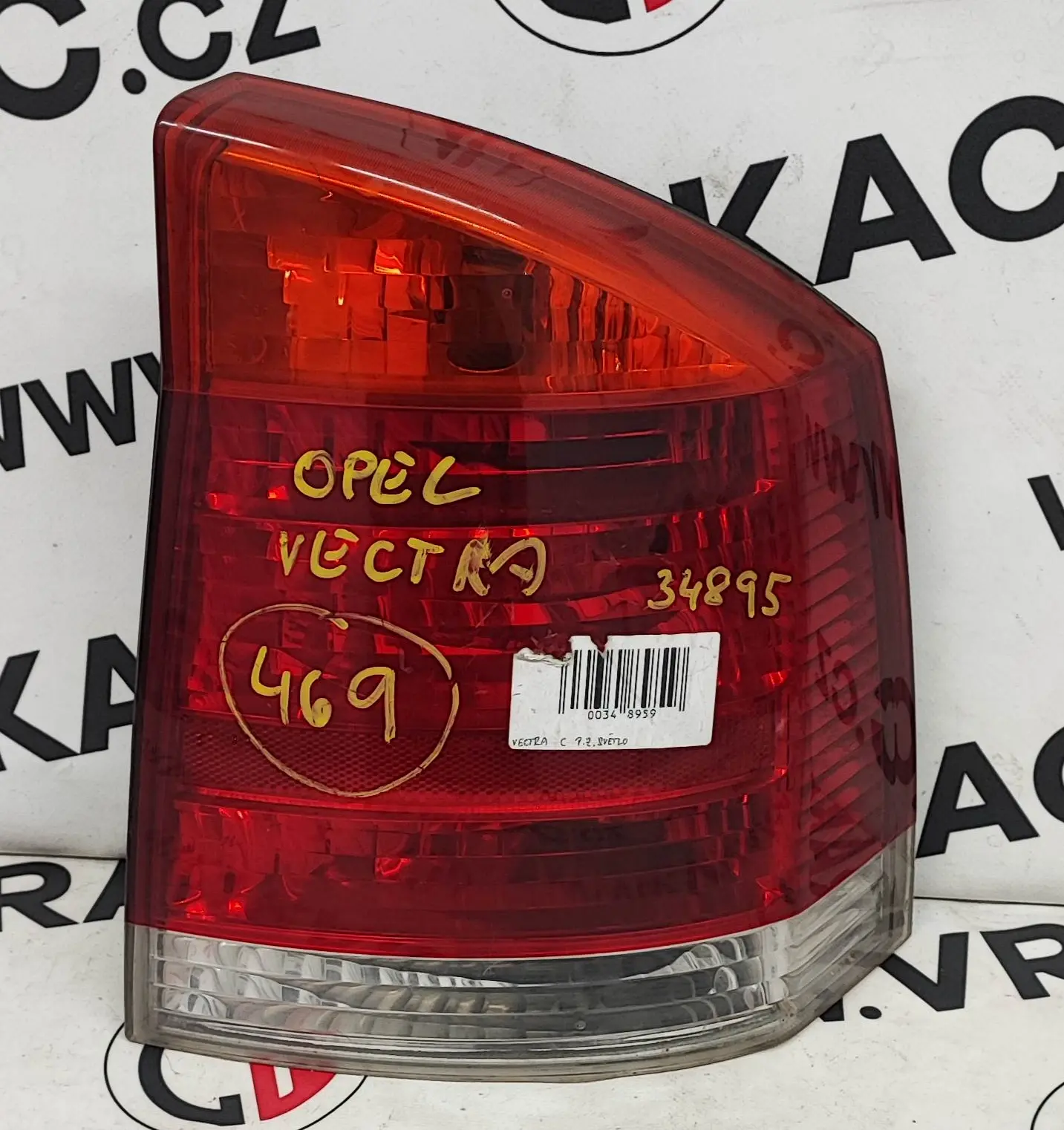 Světlomet zadní pravý – Opel Vectra C 2002 - 2009