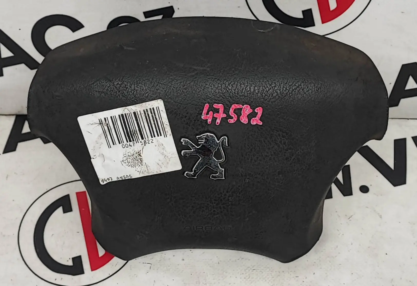 Airbag řidiče (96445890ZD) – Peugeot 407 2004-2010