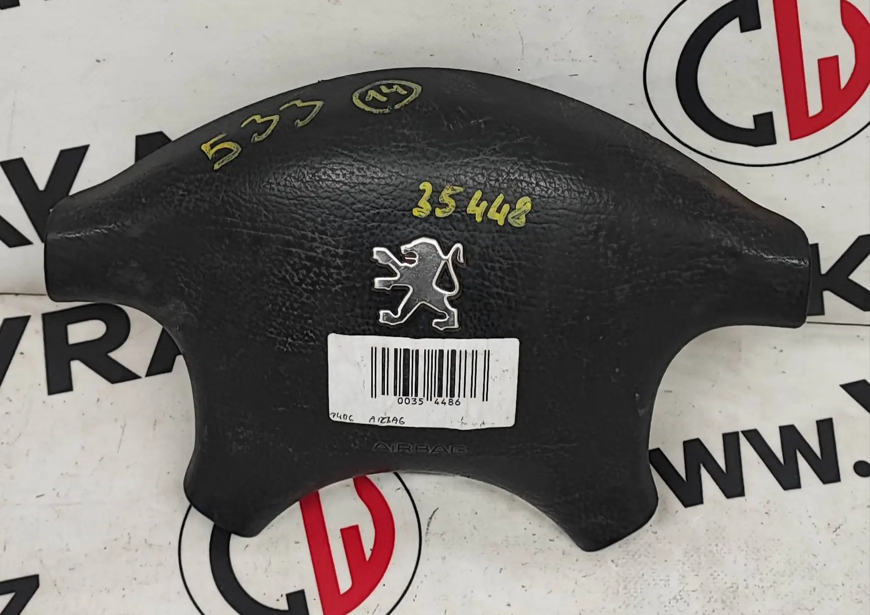 Airbag řidiče (96290641ZL) – Peugeot 406 1995-1999