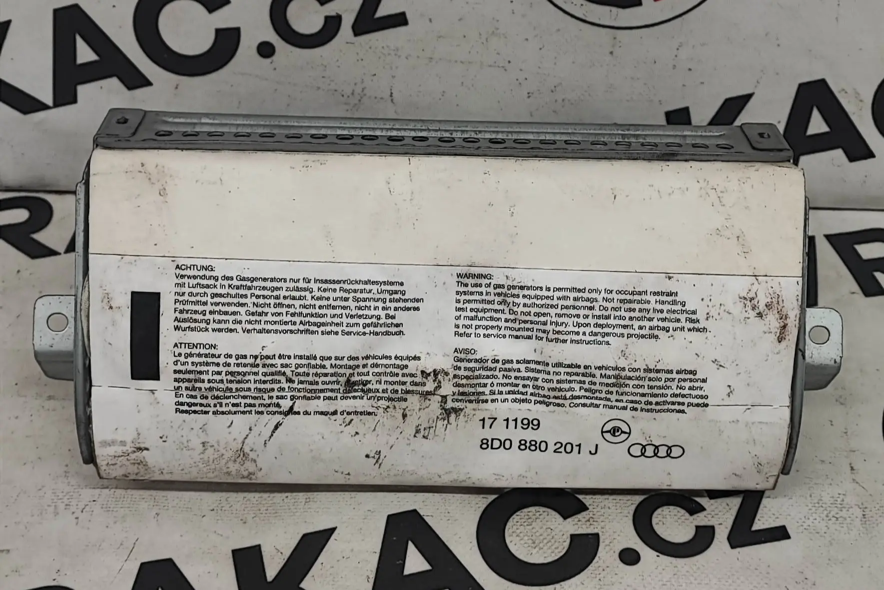 Airbag spolujezdce – Audi A4 1994-2001