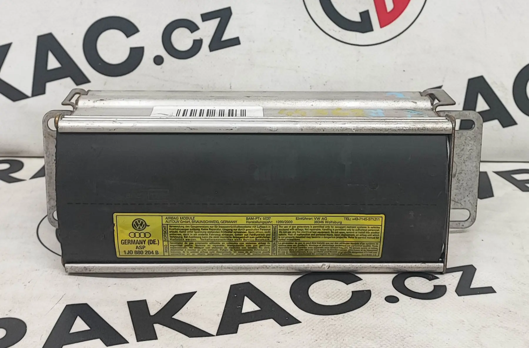 Airbag spolujezdce (1J0880204K) – Škoda Octavia I 2000-2010