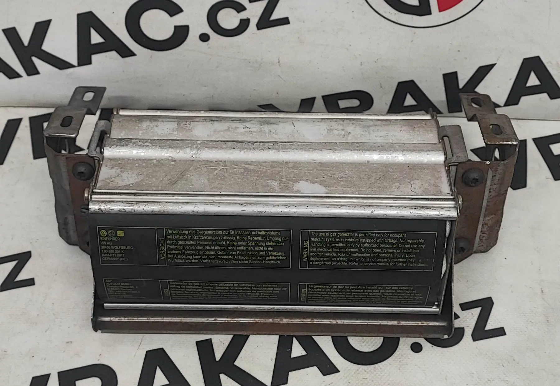 Airbag spolujezdce (1J0880204K) – Škoda Octavia I 2000-2010