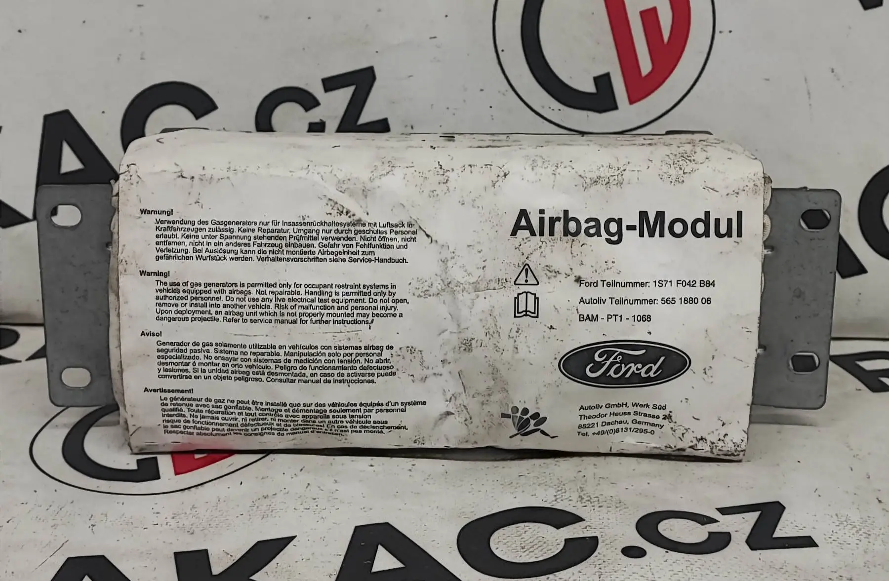 Airbag spolujezdce 1S71F042B84 – Ford Mondeo 2000-2007