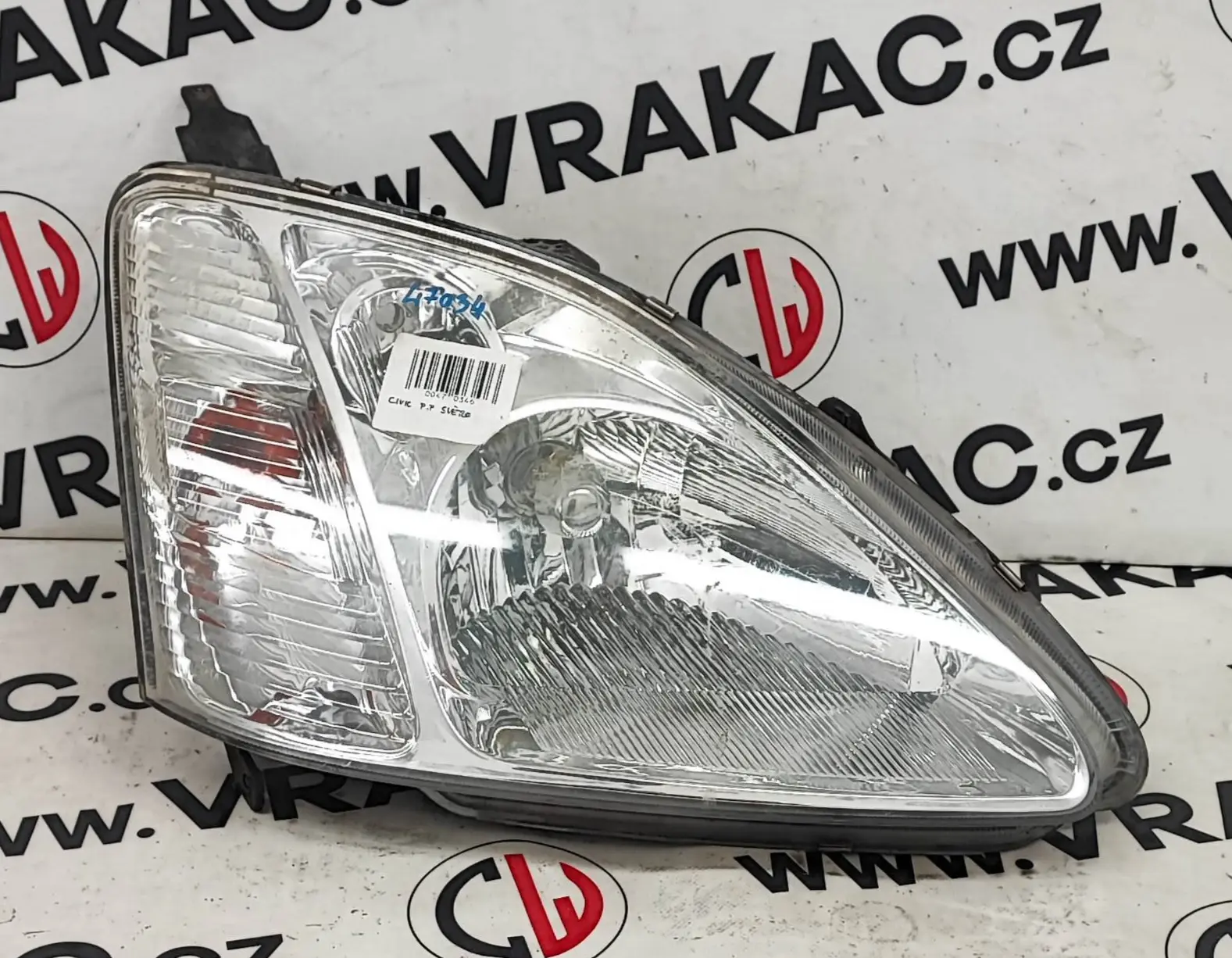 Světlomet pravý přední – Honda Civic 2000-2006