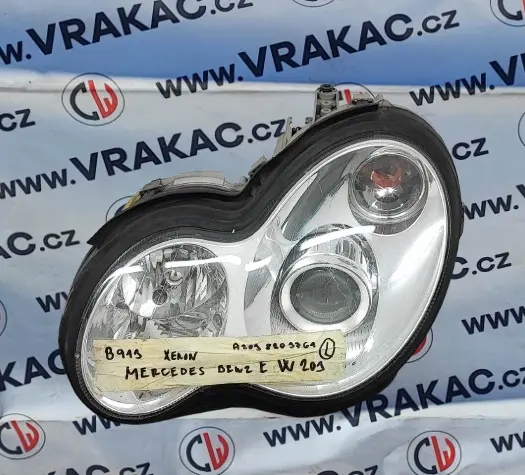 Světlomet levý přední A2038203761, W203 – Mercedes Benz C-Class (W203) 2000-2007