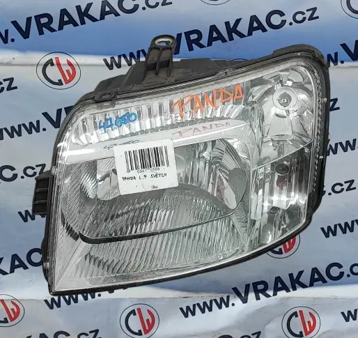 Světlomet levý přední (41690748SX) – Fiat Panda 2003-2012