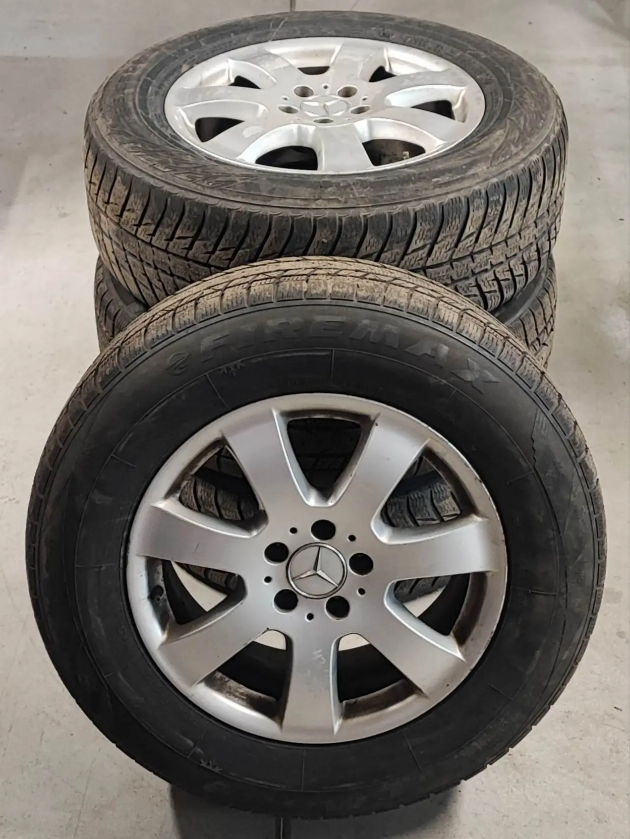 Kola ALU kompletní 7.5x17 5x112 ET56 (A2514011002) – Mercedes Benz R-Class (W251) 2005-2017