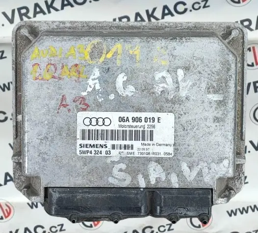 Řídící jednotka motoru (06A906019E) – Audi A3 1996-2003