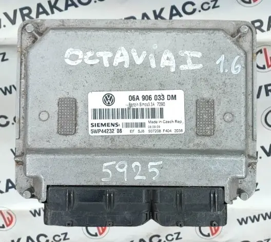 Řídící jednotka motoru (06A906033DM) – Škoda Octavia I 2000-2010